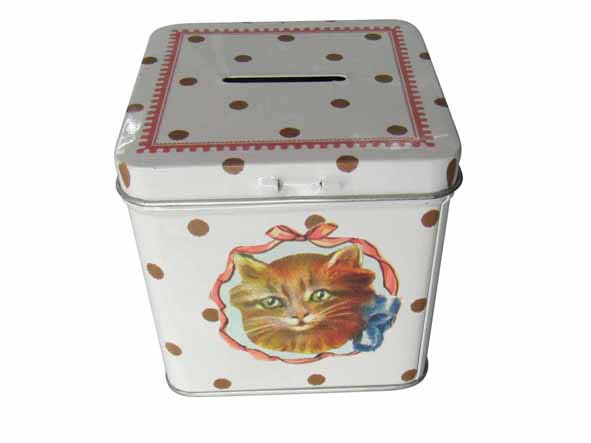 Coin Bank Tin